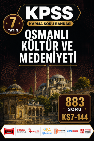 Osmanlı Kültür ve Medeniyeti 7 Yayın 883 Soru Vivo Fotokopi Merkezi