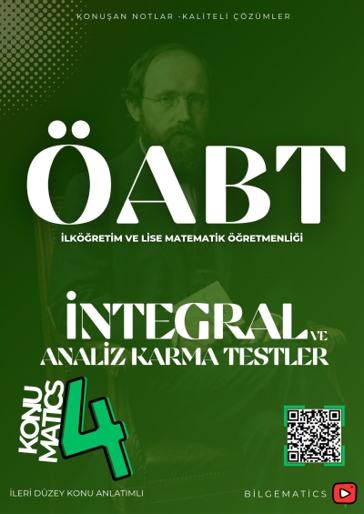 Konumatics 4 ÖABT İntegral ve Analiz Karma Testler Hüseyin Hoca Vivo Fotokopi Merkezi