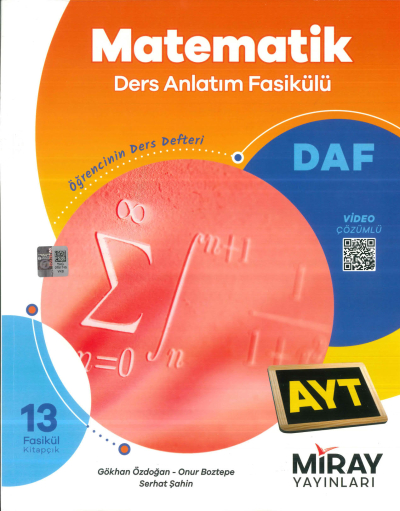 AYT Matematik Ders Anlatım Fasikülleri Miray Yayınları Vivo Fotokopi Merkezi