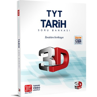 TYT 3D Tarih Soru Bankası Vivo Fotokopi Merkezi