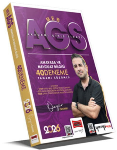 2026 MEB-AGS Anayasa ve Mevzuat Bilgisi Tamamı Çözümlü 40 Deneme Yargı Yayınevi Vivo Fotokopi Merkezi