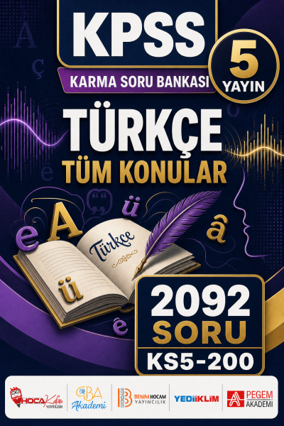 TÜRKÇE TÜM KONULAR 5 Yayın 2092 Soru Vivo Fotokopi Merkezi