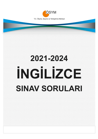 YDT İNGİLİZCE ÇIKMIŞ SINAV SORULARI (2021-2024) Vivo Fotokopi Merkezi