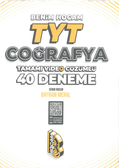 TYT Coğrafya Tamamı Video Çözümlü 40 Deneme Sınavı Vivo Fotokopi Merkezi