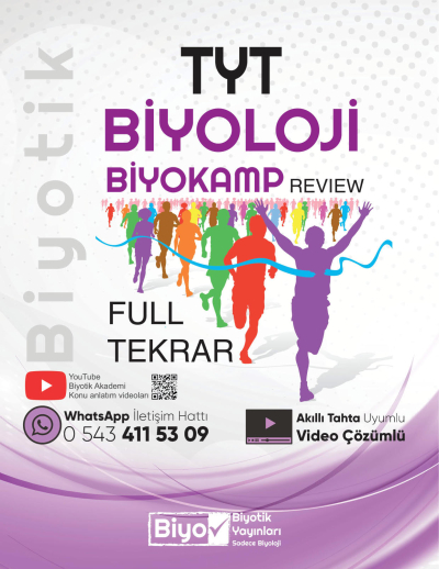TYT Biyoloji Full Tekrar Biyokamp Biyotik Yayınları Vivo Fotokopi Merkezi