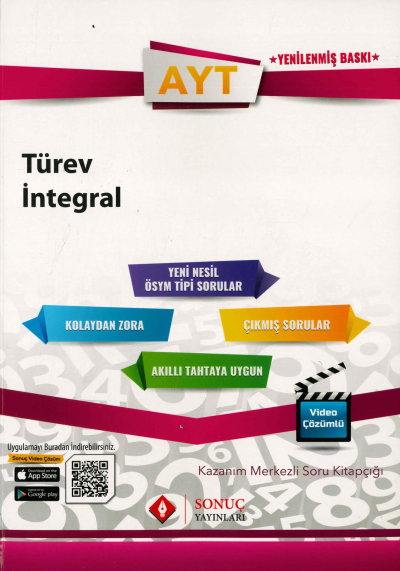 AYT TÜREV İNTEGAL SORU KİTAPÇIĞI Vivo Fotokopi Merkezi