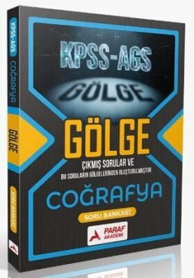 2026 KPSS MEB AGS Coğrafya Gölge Soru Bankası Paraf Yayınları Vivo Fotokopi Merkezi