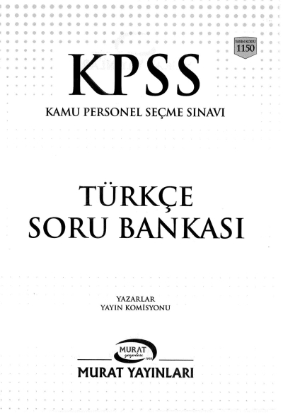 KPSS TÜRKÇE SORU BANKASI ÇÖZÜMLÜ Vivo Fotokopi Merkezi