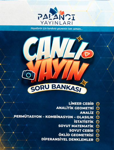 ÖABT İlköğretim Lise Matematik Canlı Yayın Soru Bankası Osman Palancı