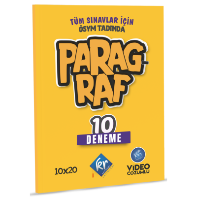 Tüm Sınavlar için Paragraf 10 Deneme Video Çözümlü Vivo Fotokopi Merkezi