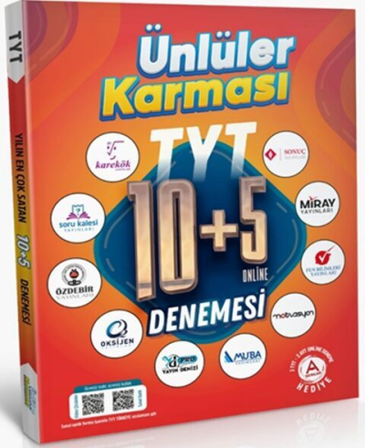Ünlüler Karması TYT 10 + 5 Deneme Vivo Fotokopi Merkezi