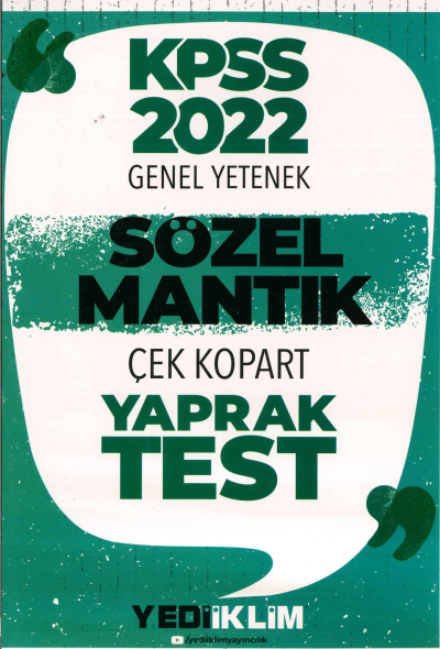 SÖZEL MANTIK ÇEK KOPART YAPRAK TEST Vivo Fotokopi Merkezi