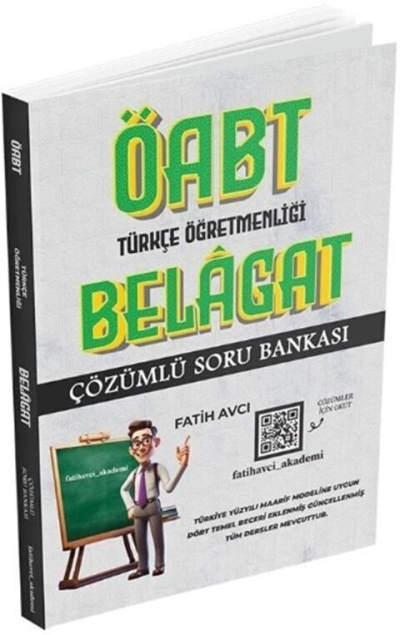 2025 ÖABT Türkçe Öğretmenliği Belagat Soru Bankası Çözümlü Fatih Avcı Vivo Fotokopi Merkezi