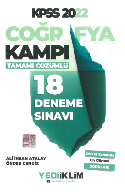 COĞRAFYA KAMPI TAMAMI ÇÖZÜMLÜ 18 DENEME Vivo Fotokopi Merkezi