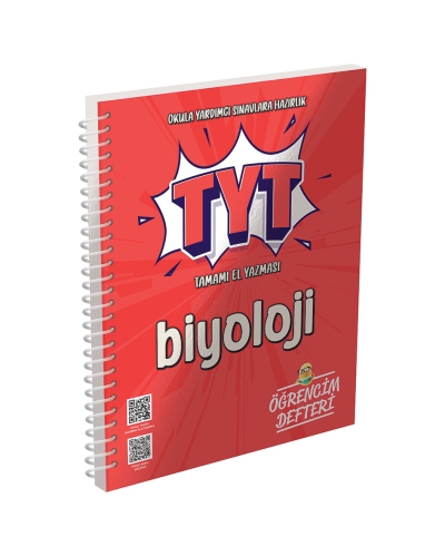 TYT Biyoloji Öğrencim Defteri Murat Yayınları Vivo Fotokopi Merkezi