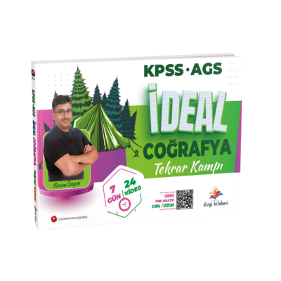 2026 KPSS MEB AGS İdeal Coğrafya Video Konu Anlatımlı Tekrar Kampı Kazım Sayı Dizgi Kitap Vivo Fotokopi Merkezi