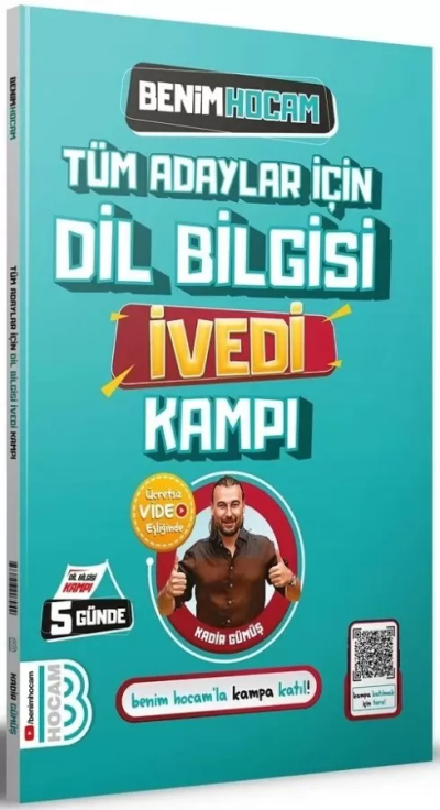 Tüm Adaylar İçin Dil Bilgisi İvedi Kampı Benim Hocam Yayınları Vivo Fotokopi Merkezi