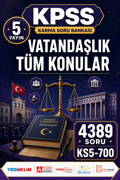 VATANDAŞLIK TÜM KONULAR 5 Yayın 4389 Soru Vivo Fotokopi Merkezi
