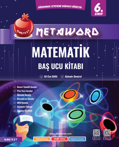 6. Sınıf Metaword Matematik Nartest Yayınları Vivo Fotokopi Merkezi
