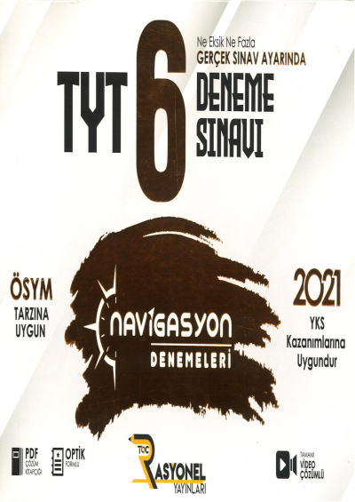 TYT Navigasyon 6 lı Paket Deneme Vivo Fotokopi Merkezi