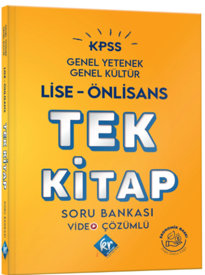 LİSE-ÖNLİSANS TEK KİTAP SORU BANKASI VİDEO ÇÖZÜMLÜ (TÜM DERSLER) Vivo Fotokopi Merkezi