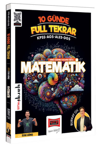 10 Günde Full Tekrar Matematik Video Çözümlü ve Konu Özetli Yargı Yayınları Vivo Fotokopi Merkezi