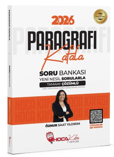 2026 Paragrafı Kafala Soru Bankası Çözümlü Öznur Saat Yıldırım Hoca Kafası Yayınları Vivo Fotokopi Merkezi