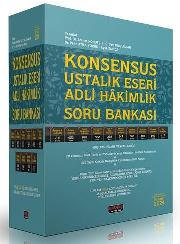 Savaş 2024 Adli Hakimlik KONSENSUS Ustalık Eseri Soru Bankası Modüler Set 19. Baskı - Ahmet Nohutçu Savaş Yayınları Vivo Fotokopi Merkezi