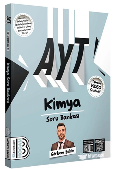 AYT Kimya Tamamı Video Çözümlü Soru Bankası Benim Hocam Yayınları Vivo Fotokopi Merkezi