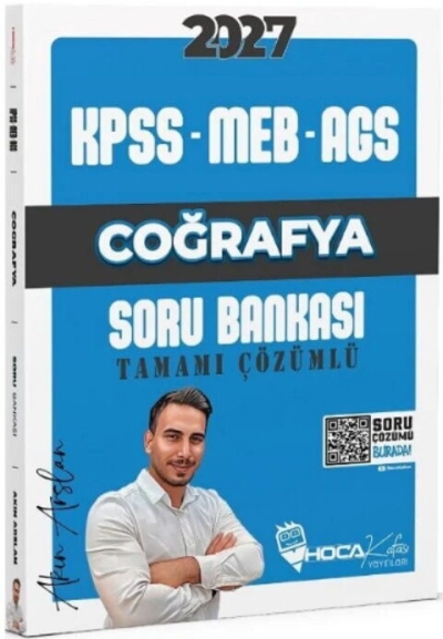 KPSS MEB-AGS Coğrafya Soru Bankası Çözümlü Hoca Kafası Yayınları Vivo Fotokopi Merkezi