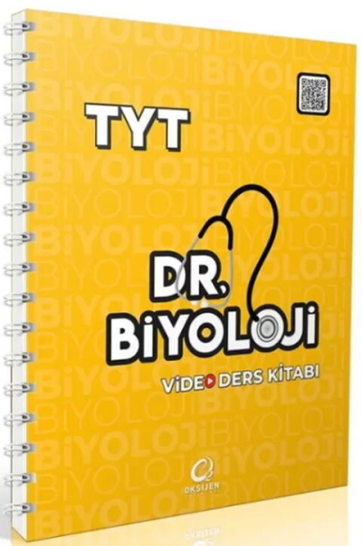 TYT DR. Biyoloji Video Ders Kitabı Oksijen Yayınları Vivo Fotokopi Merkezi