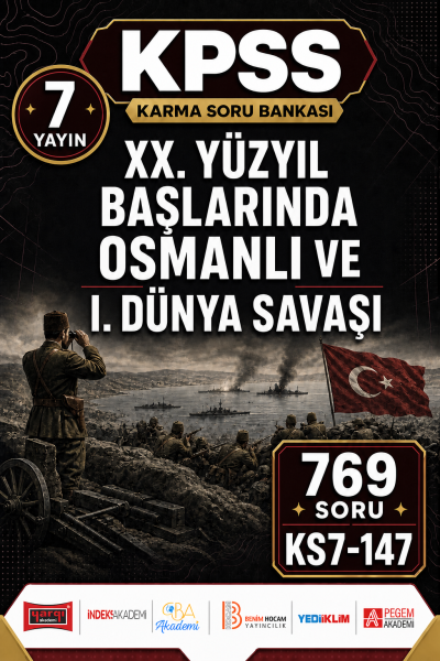 XX. Yüzyıl Başlarında Osmanlı ve I. Dünya Savaşı 7 Yayın 769 Soru Vivo Fotokopi Merkezi